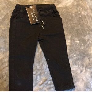 Little bipsy black denim jeans